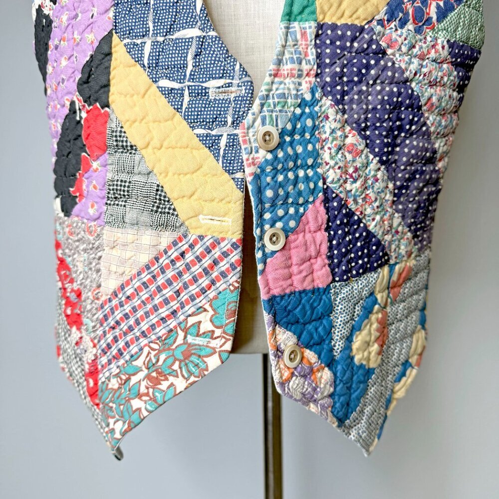 Homemade Quilted Vest - Picture 2 of 12